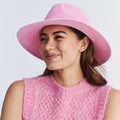  Jacqui Mannish Hat - Candy Pink