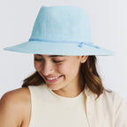  Jacqui Mannish Hat - Crystal Blue