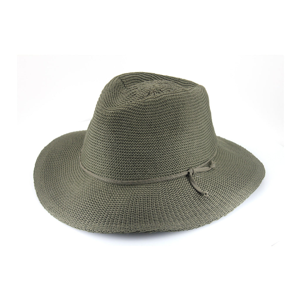  Jacqui Mannish Hat - Dark Khaki