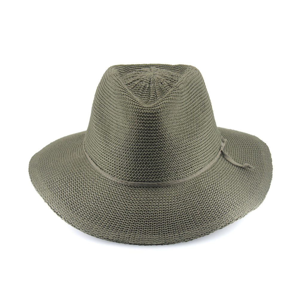  Jacqui Mannish Hat - Dark Khaki