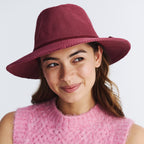  Jacqui Mannish Hat - Magenta