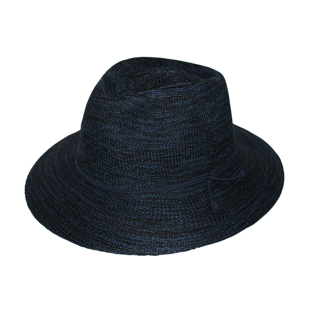  Jacqui Mannish Hat - Mixed Navy