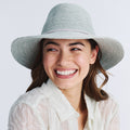  Jacqui Mannish Hat - Mixed Seafoam