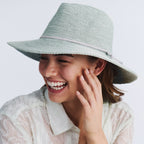  Jacqui Mannish Hat - Mixed Seafoam