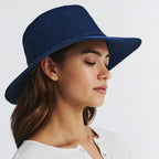  Jacqui Mannish Hat - Navy
