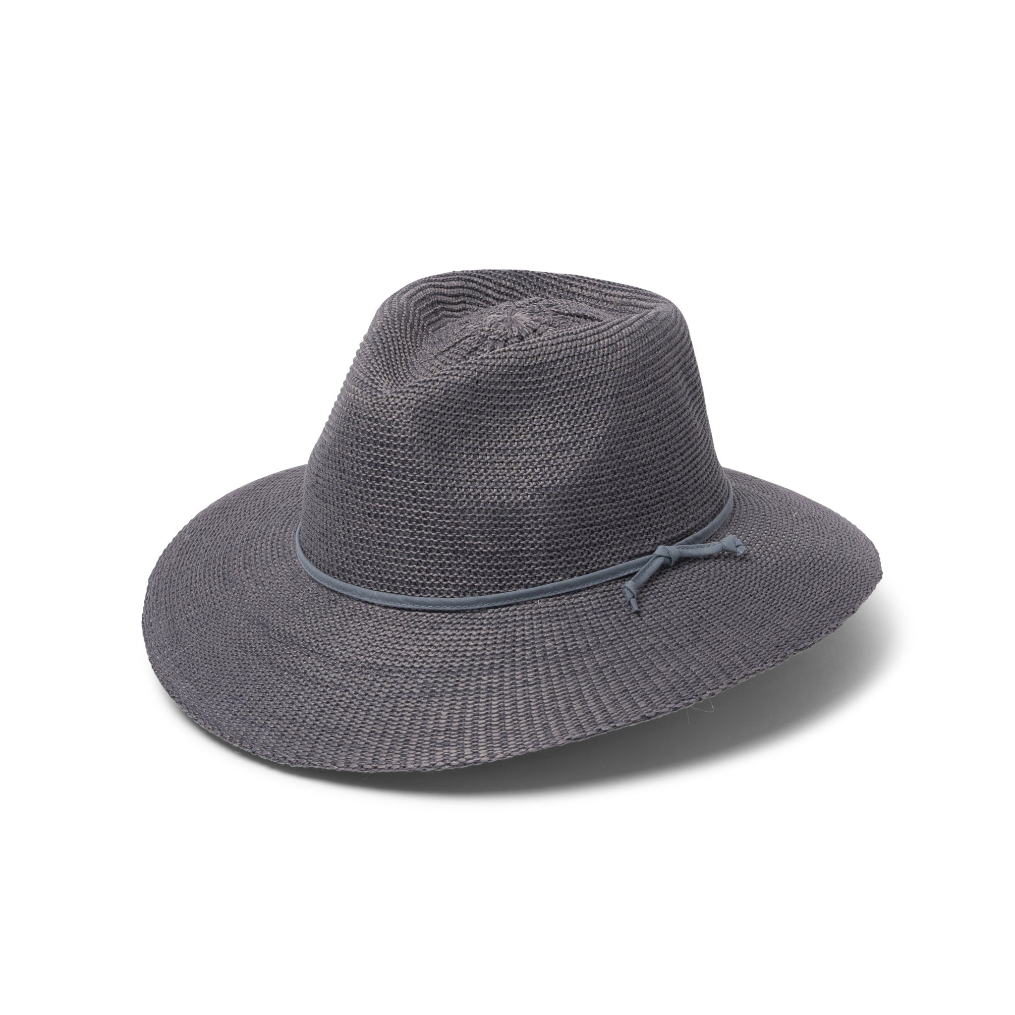  Jacqui Mannish Hat - Slate Grey