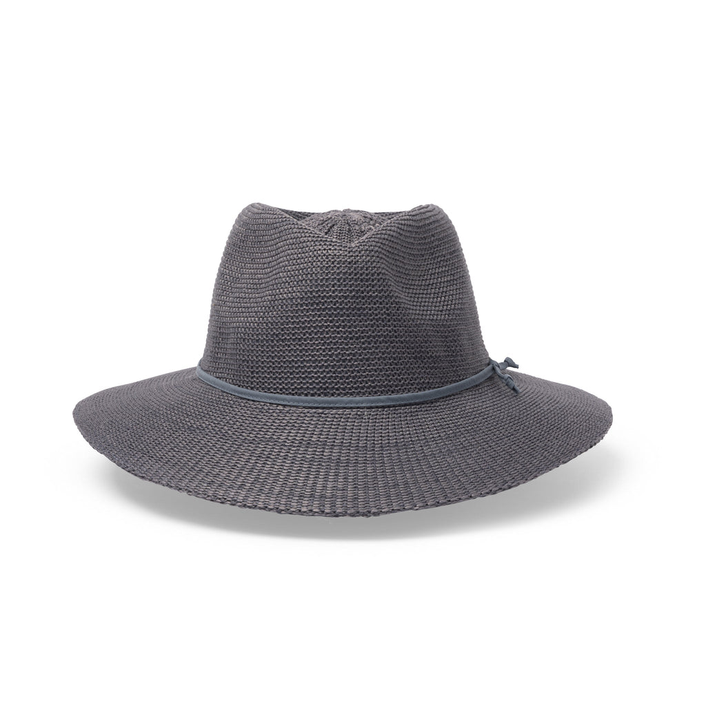  Jacqui Mannish Hat - Slate Grey