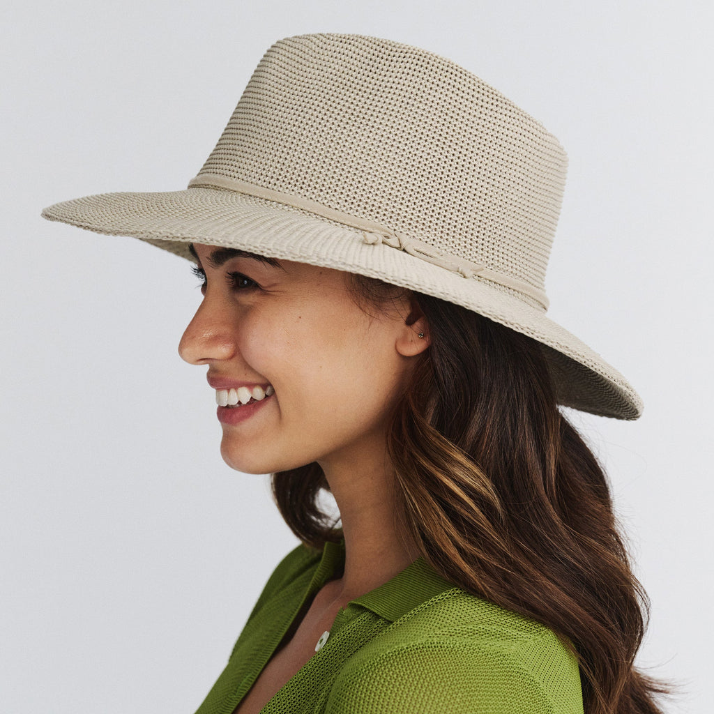  Jacqui Mannish Hat - Stone