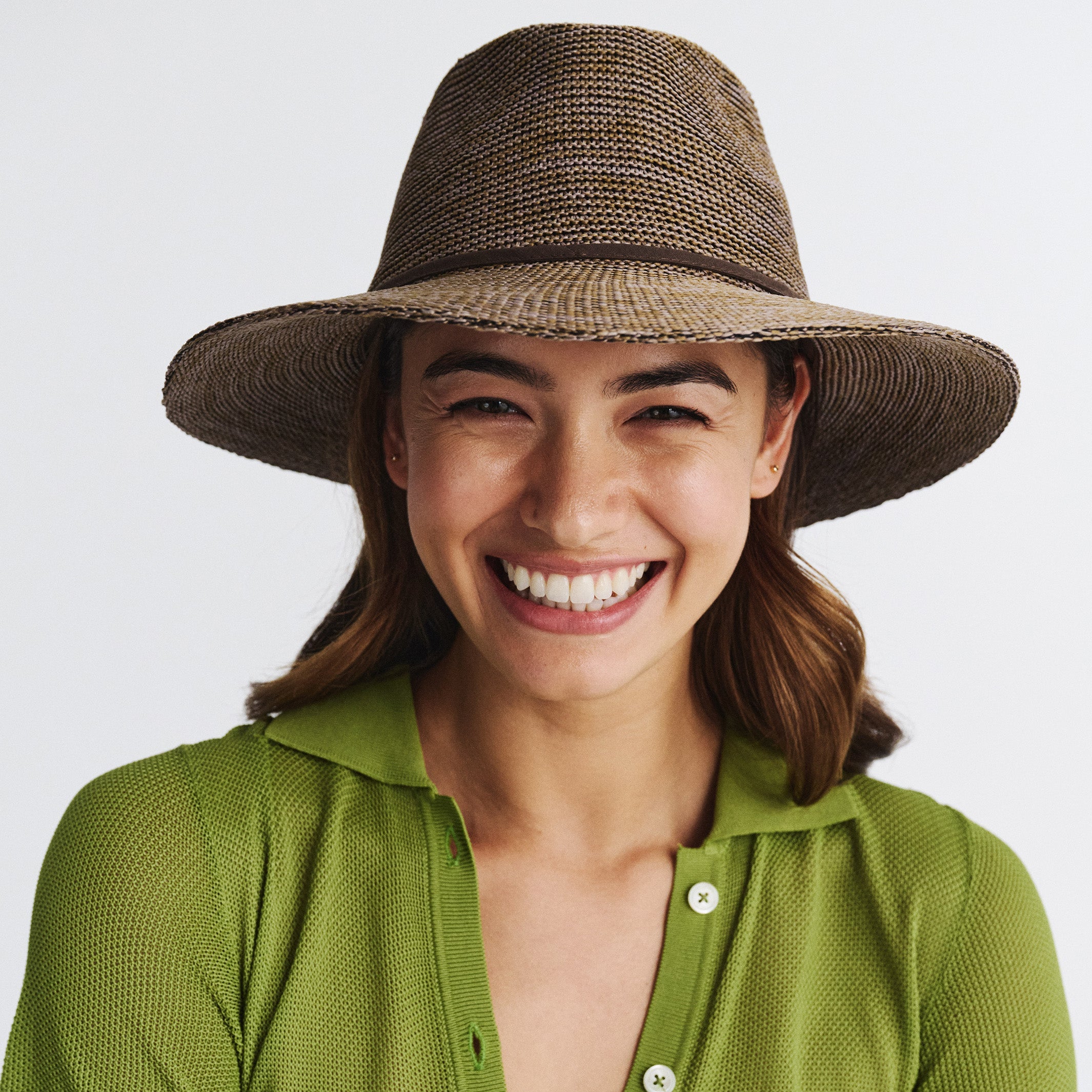  Jacqui Mannish Hat - Suede