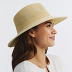  Jacqui Mannish Hat - Yellow
