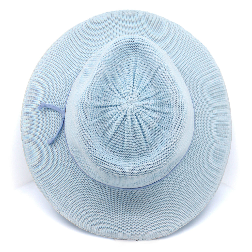  Jacqui Mannish Hat - Crystal Blue