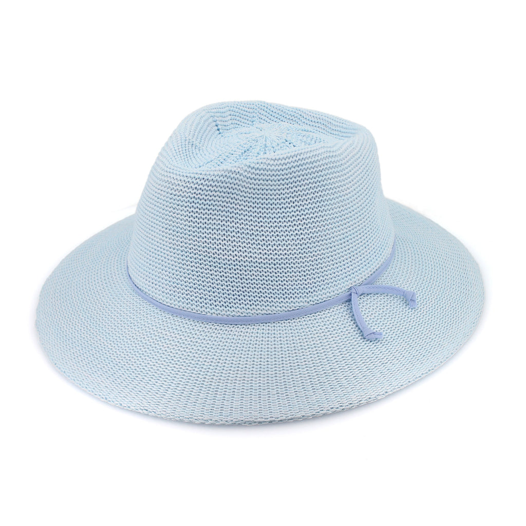  Jacqui Mannish Hat - Crystal Blue