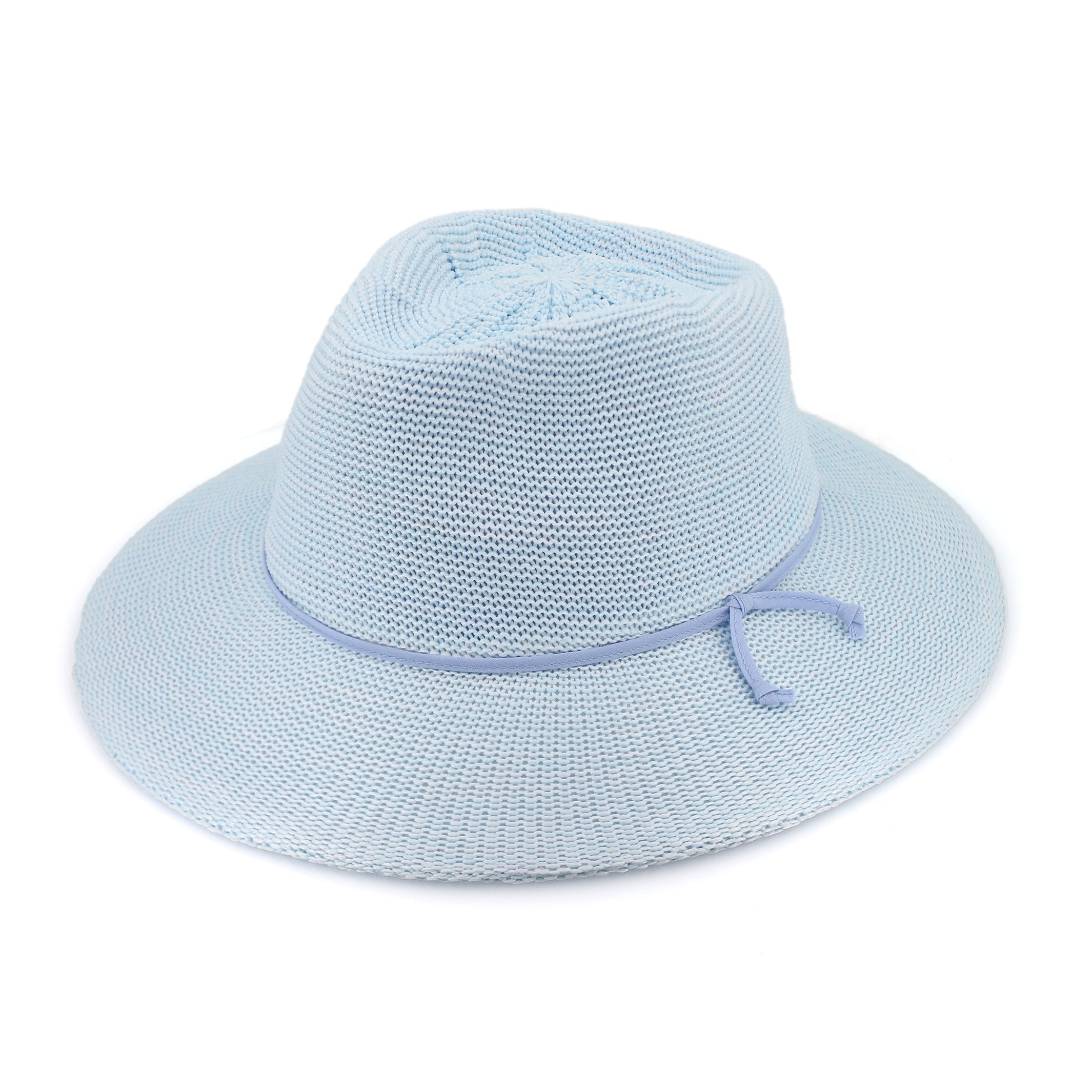  Jacqui Mannish Hat - Crystal Blue