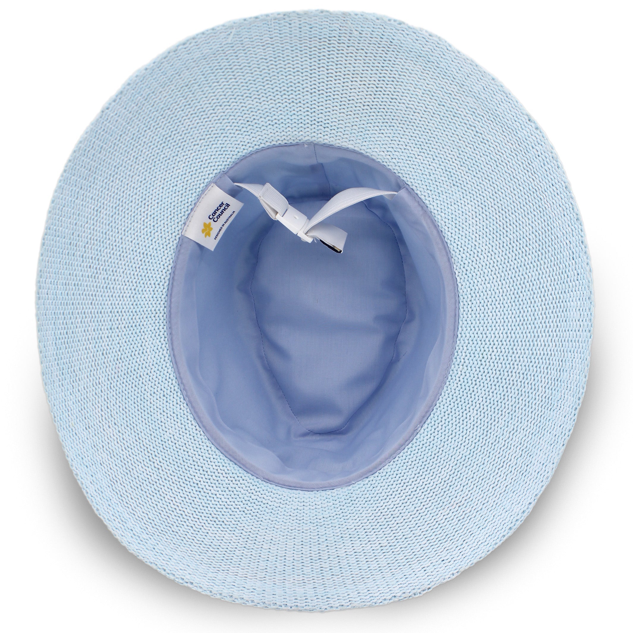  Jacqui Mannish Hat - Crystal Blue