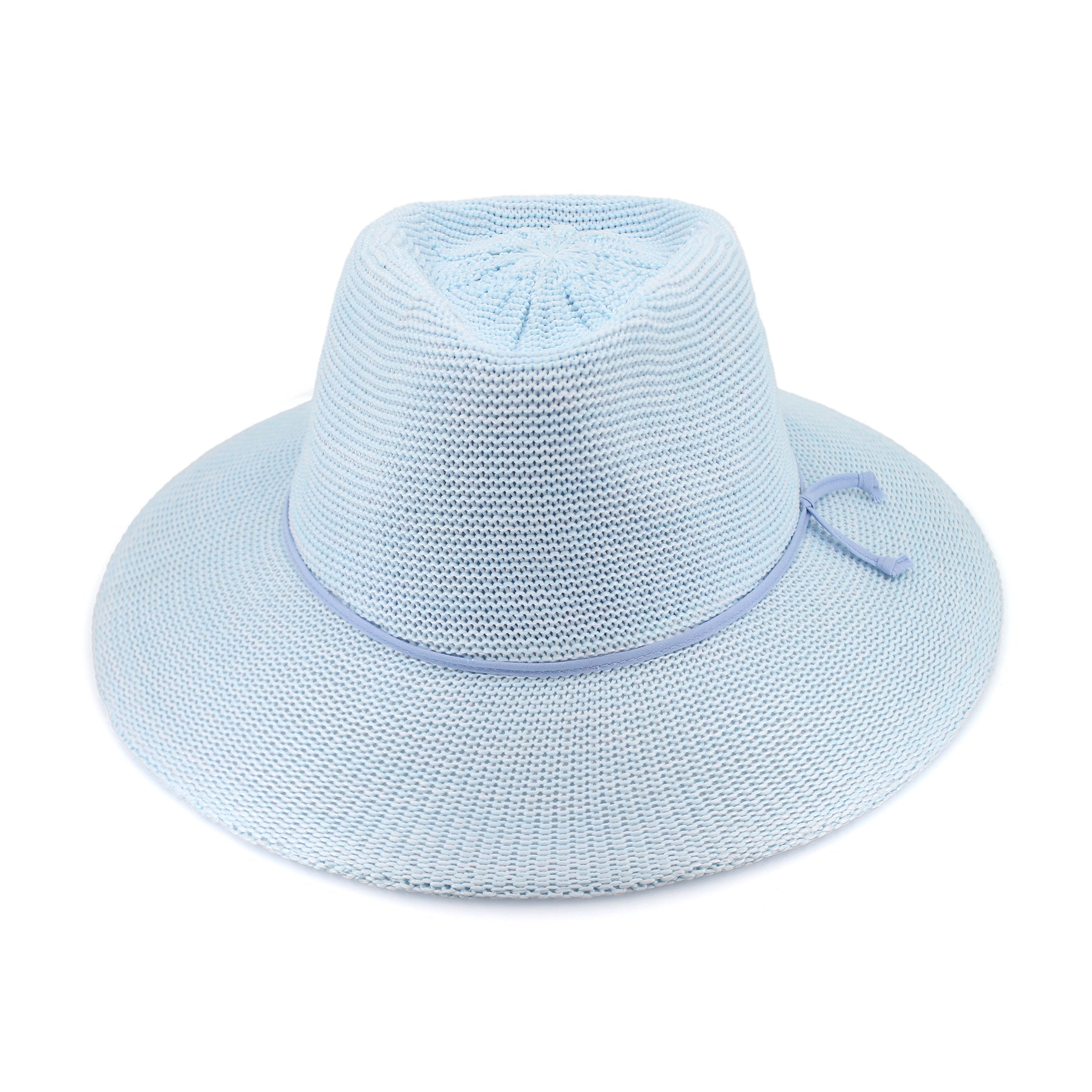 Jacqui Mannish Hat - Crystal Blue