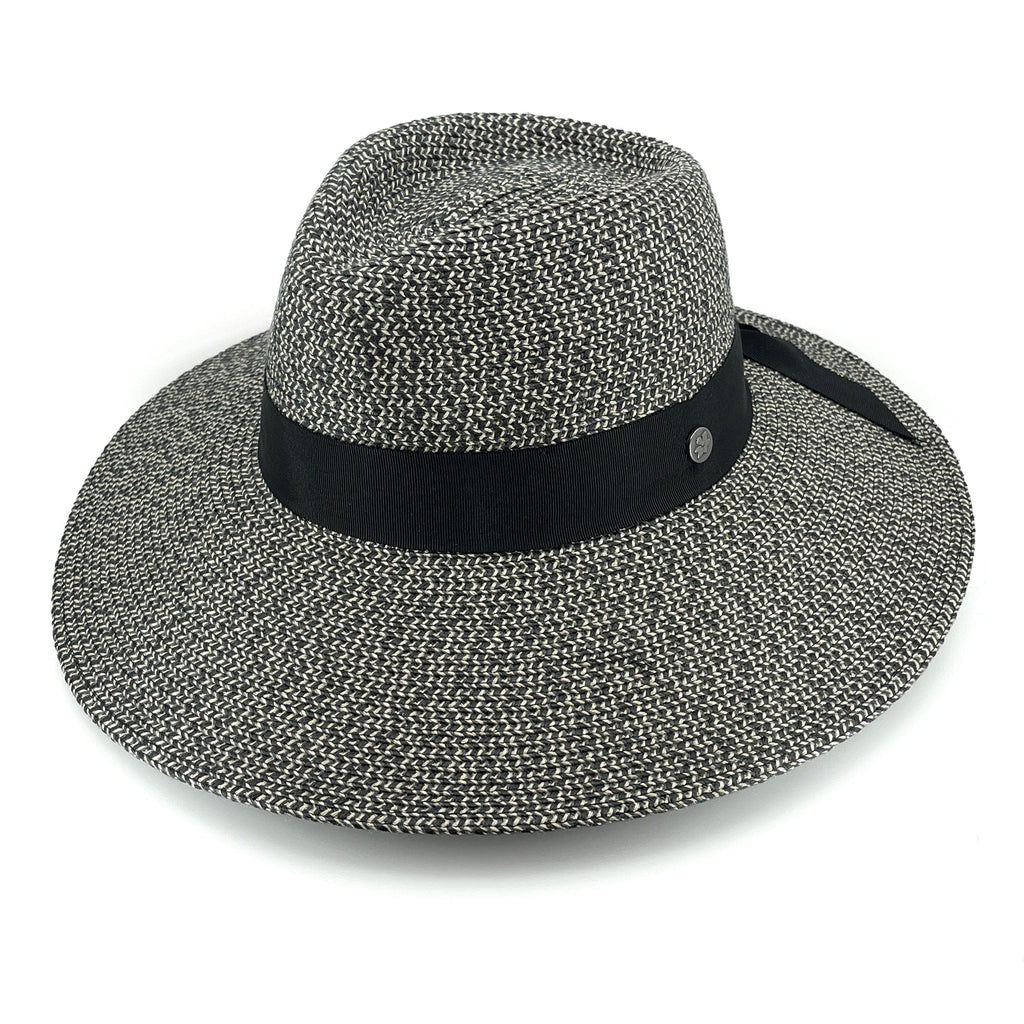  Roberta Fedora Hat - Charcoal
