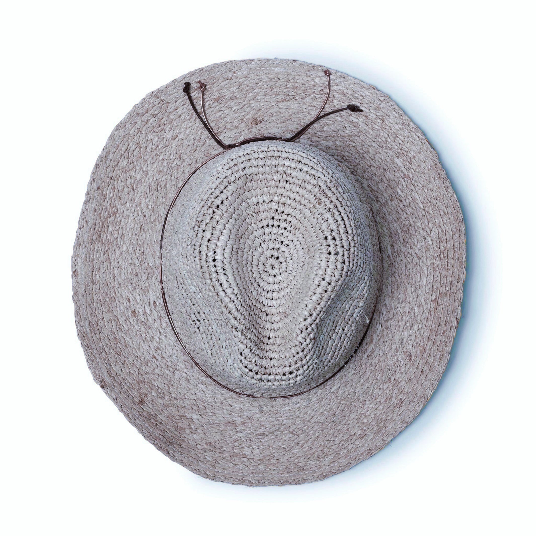  Bobbie Raffia Cowboy Hat - Blue