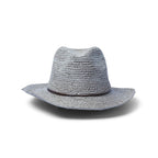  Bobbie Raffia Cowboy Hat - Blue
