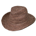  Bobbie Raffia Cowboy Hat - Mushroom