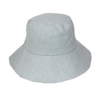  Sadie Linen Bucket Hat - Seafoam