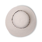  Selena Cloche Hat - Camel/White