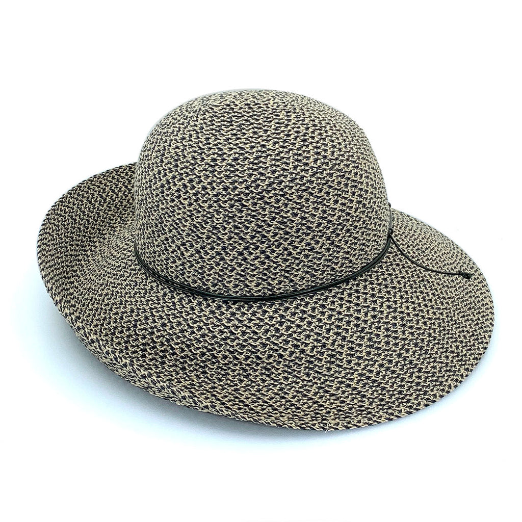  Francesca Souwester Hat - Charcoal