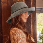  Francesca Souwester Hat - Charcoal