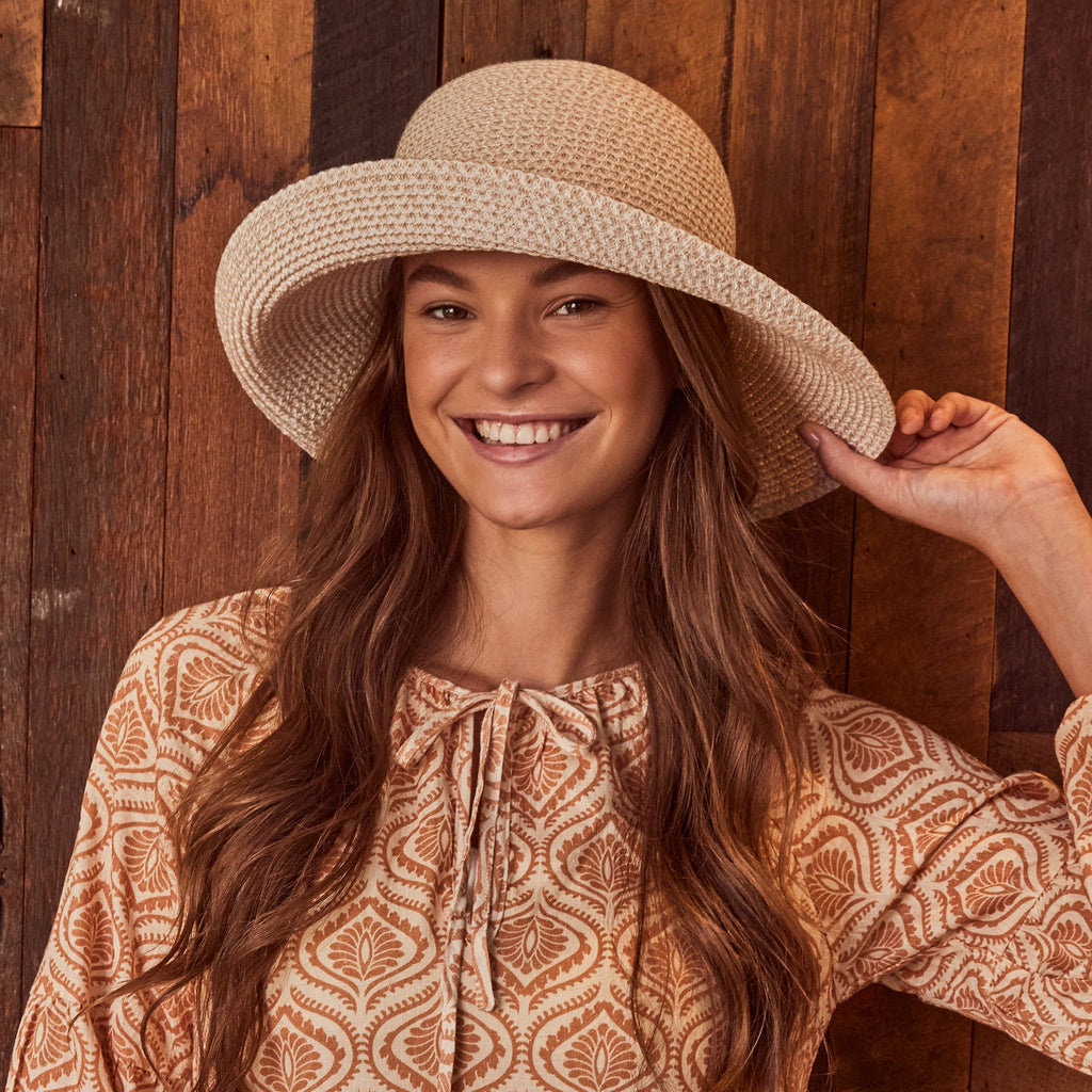  Francesca Souwester Hat - Ivory