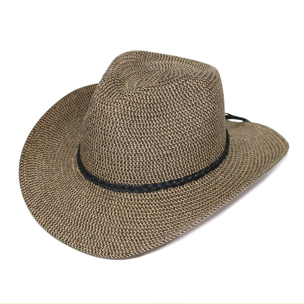  Benji Cowboy Hat - Black/Camel
