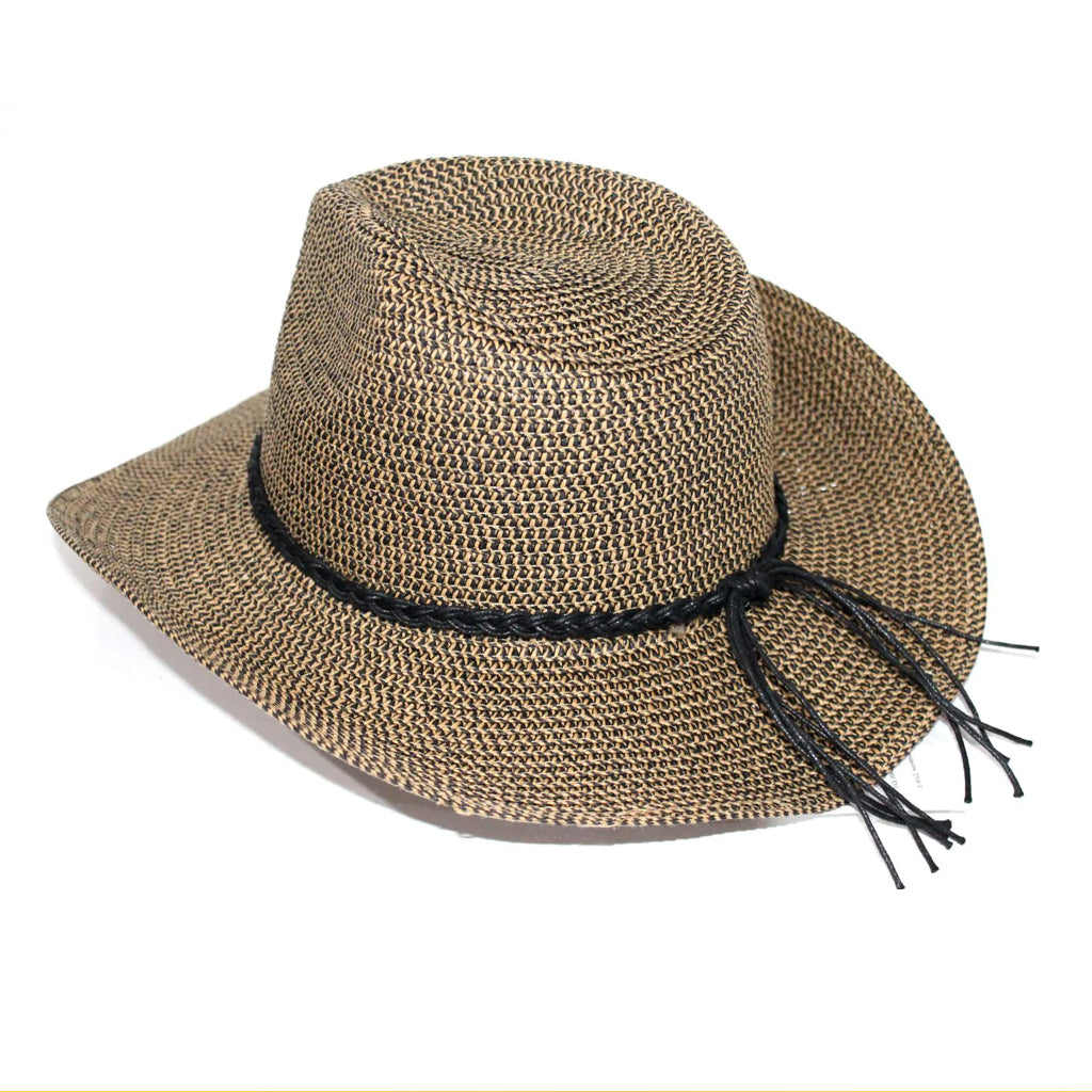  Benji Cowboy Hat - Black/Camel