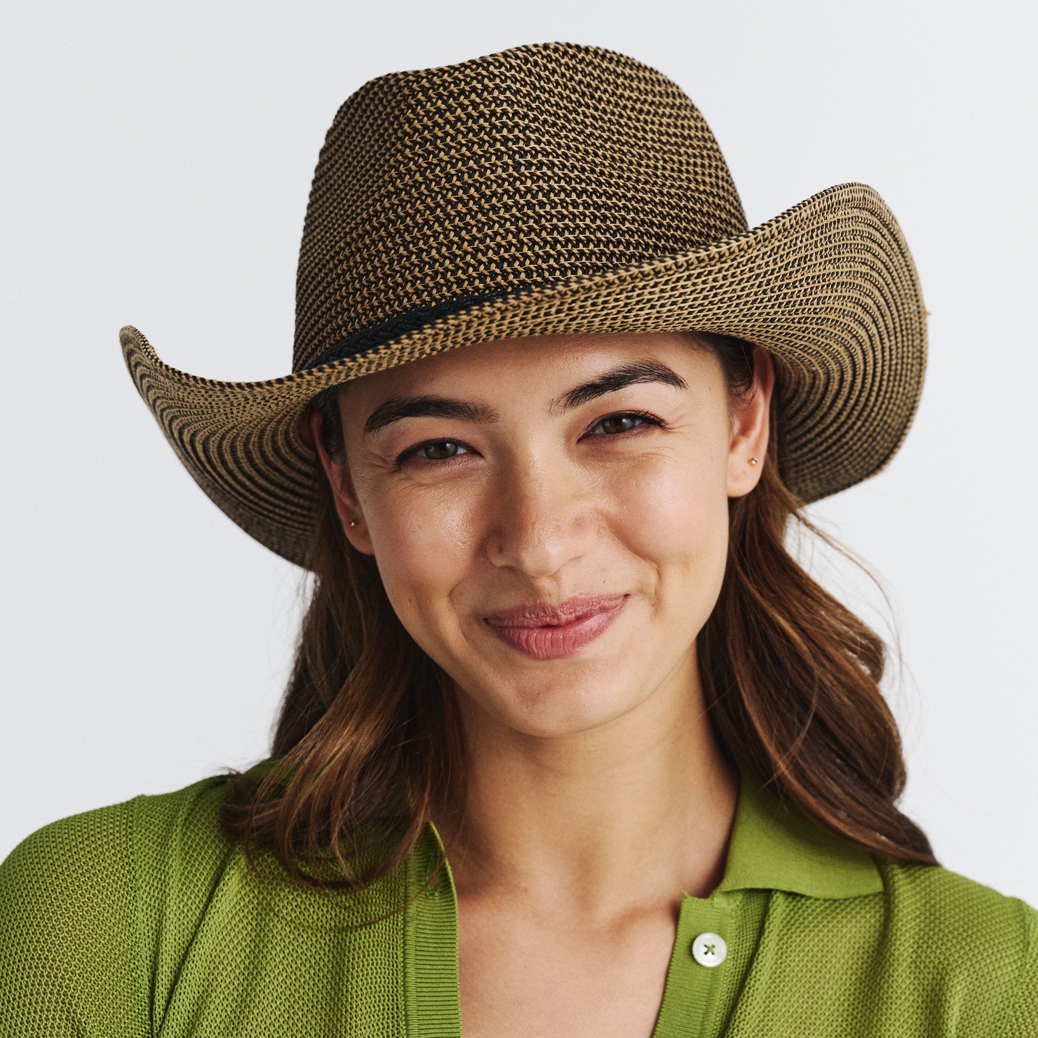  Benji Cowboy Hat - Black/Camel
