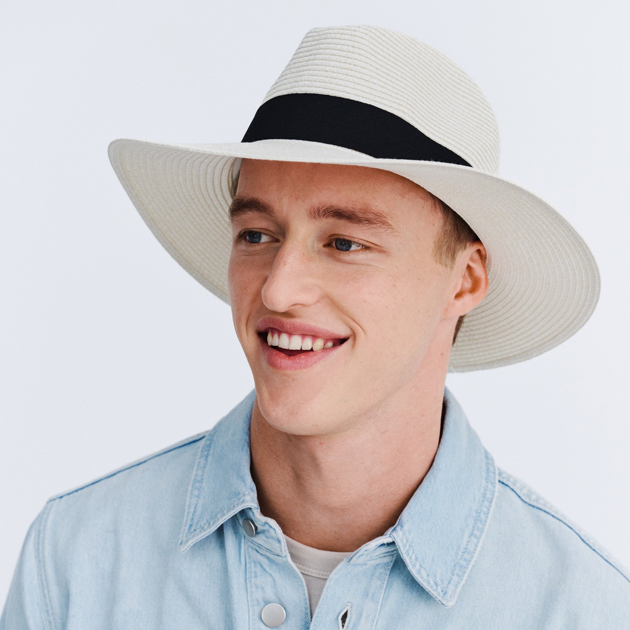  Café Fedora Hat - Ivory