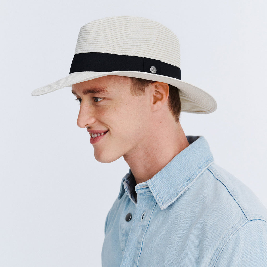  Café Fedora Hat - Ivory