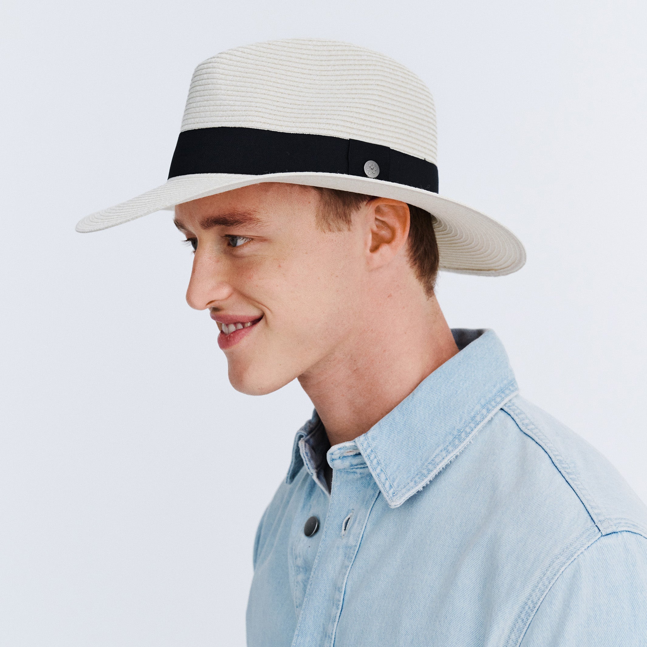  Café Fedora Hat - Ivory