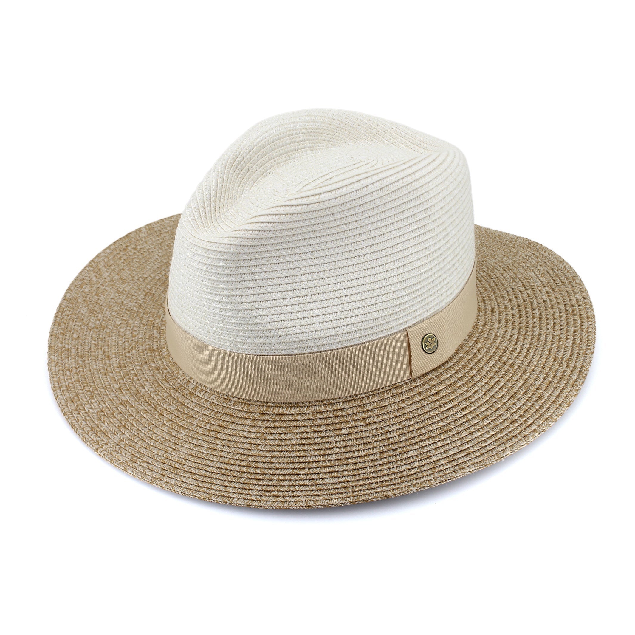  Café Fedora Hat - Ivory/Natural