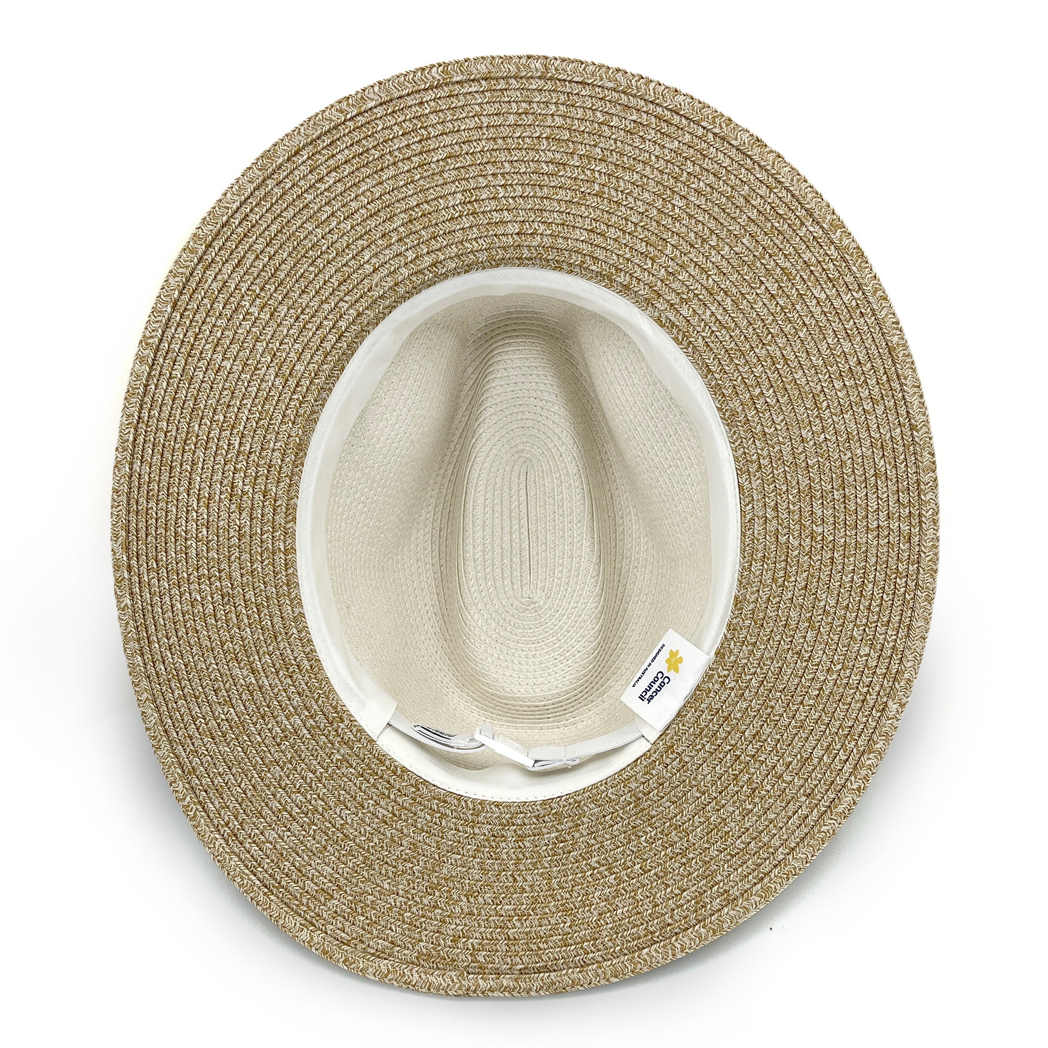  Café Fedora Hat - Ivory/Natural