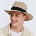  Café Fedora Hat - Natural