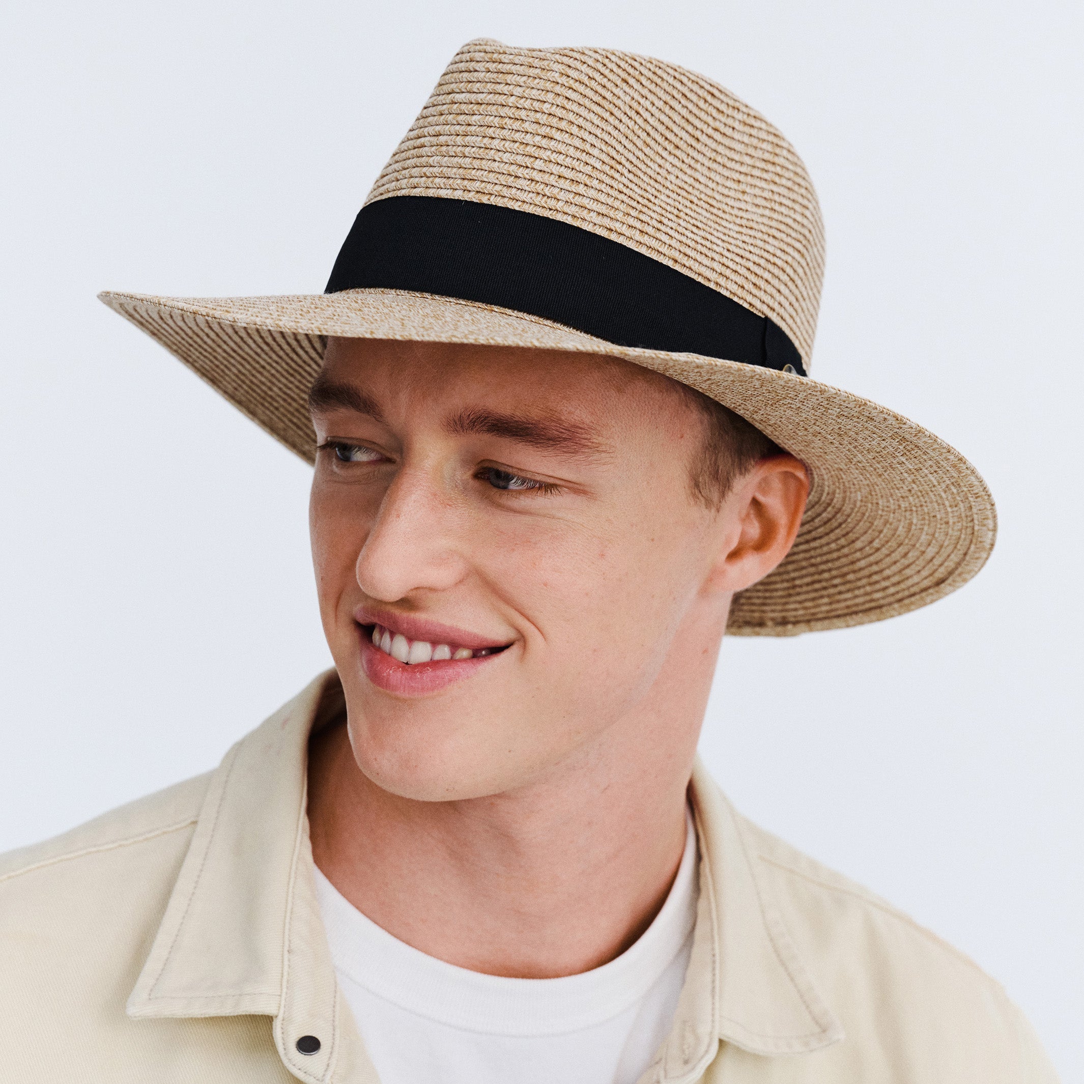  Café Fedora Hat - Natural
