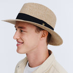  Café Fedora Hat - Natural