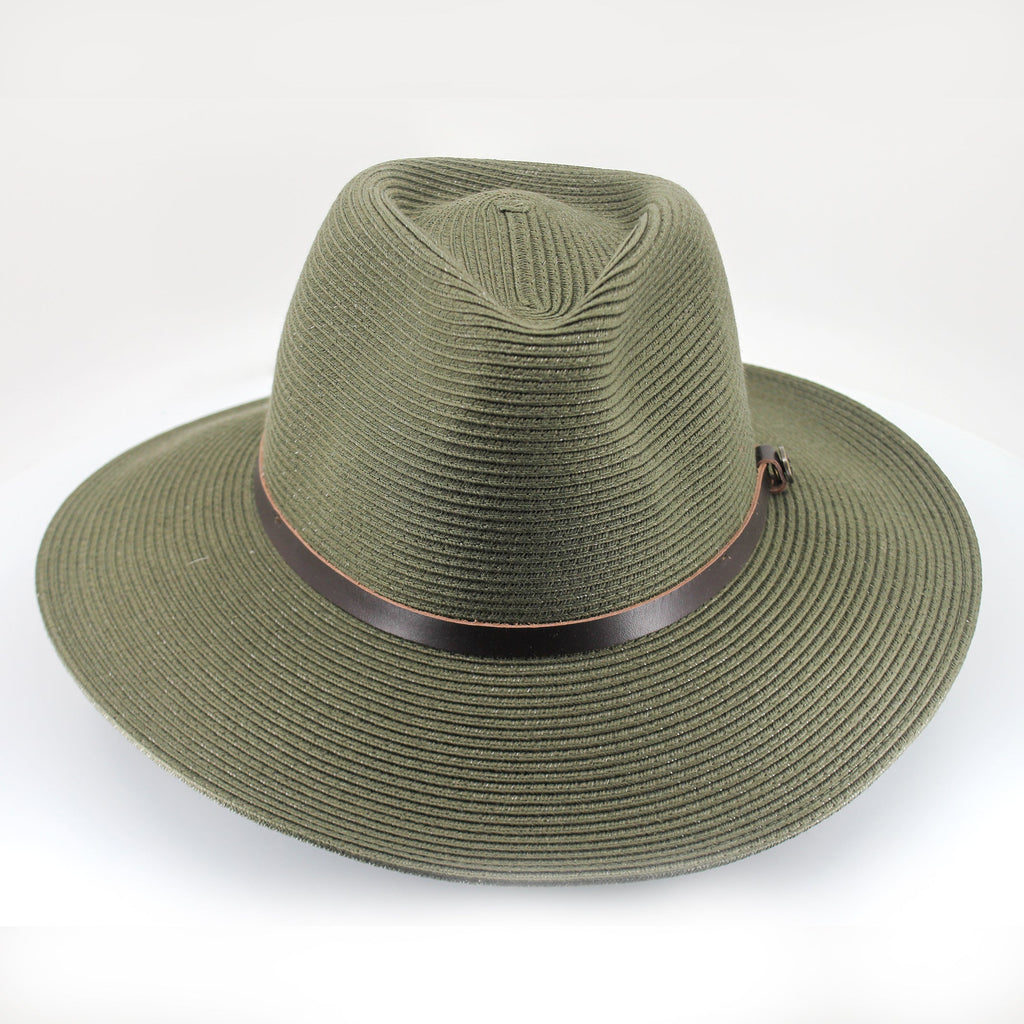  Darby Fedora Hat - Dark Khaki