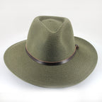  Darby Fedora Hat - Dark Khaki
