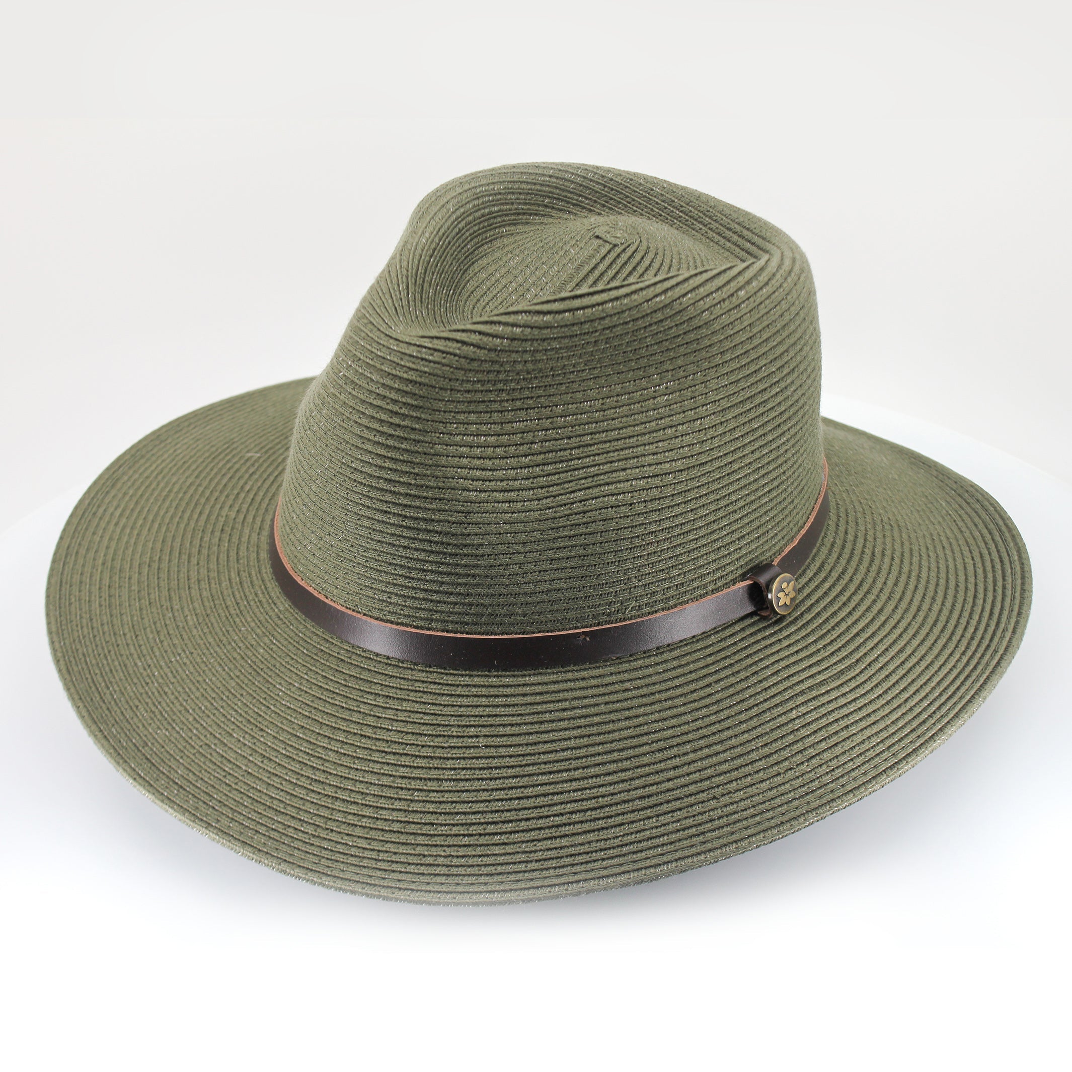  Darby Fedora Hat - Dark Khaki