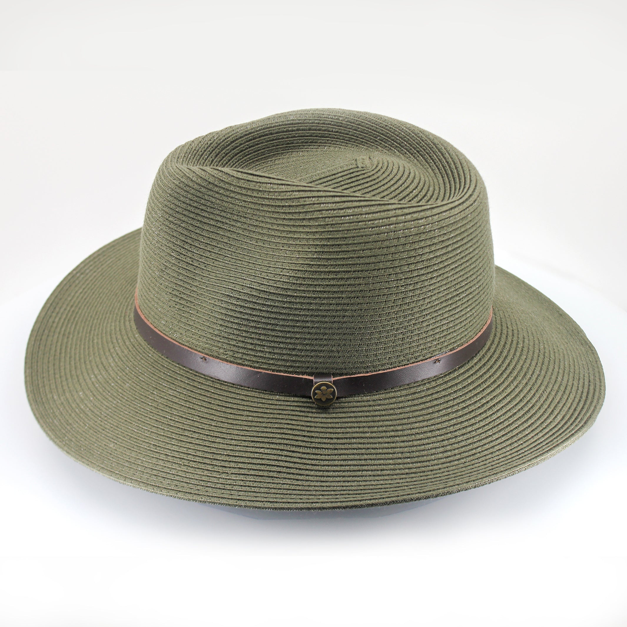 Darby Fedora Hat - Dark Khaki