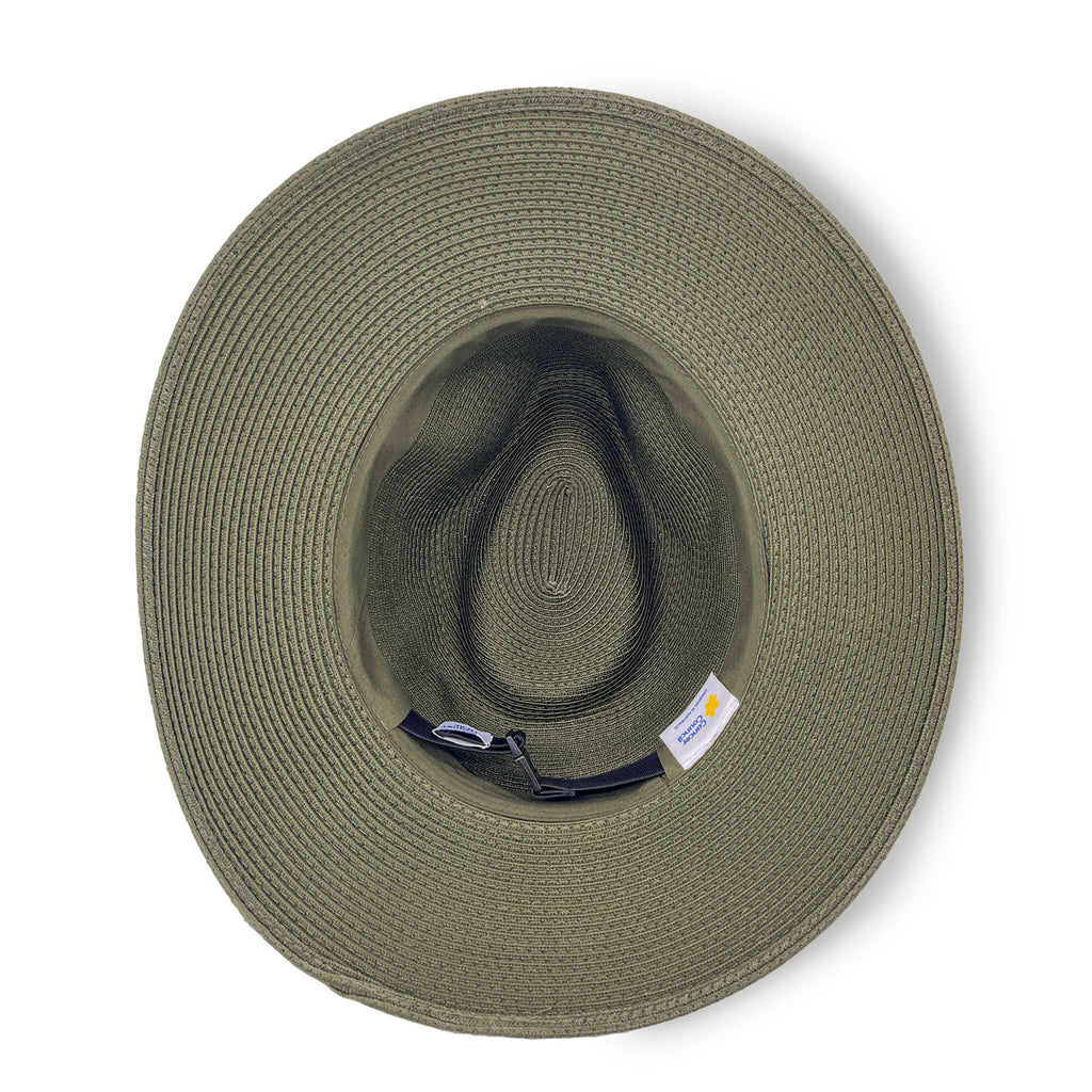  Darby Fedora Hat - Dark Khaki