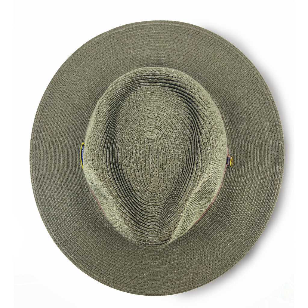  Darby Fedora Hat - Dark Khaki