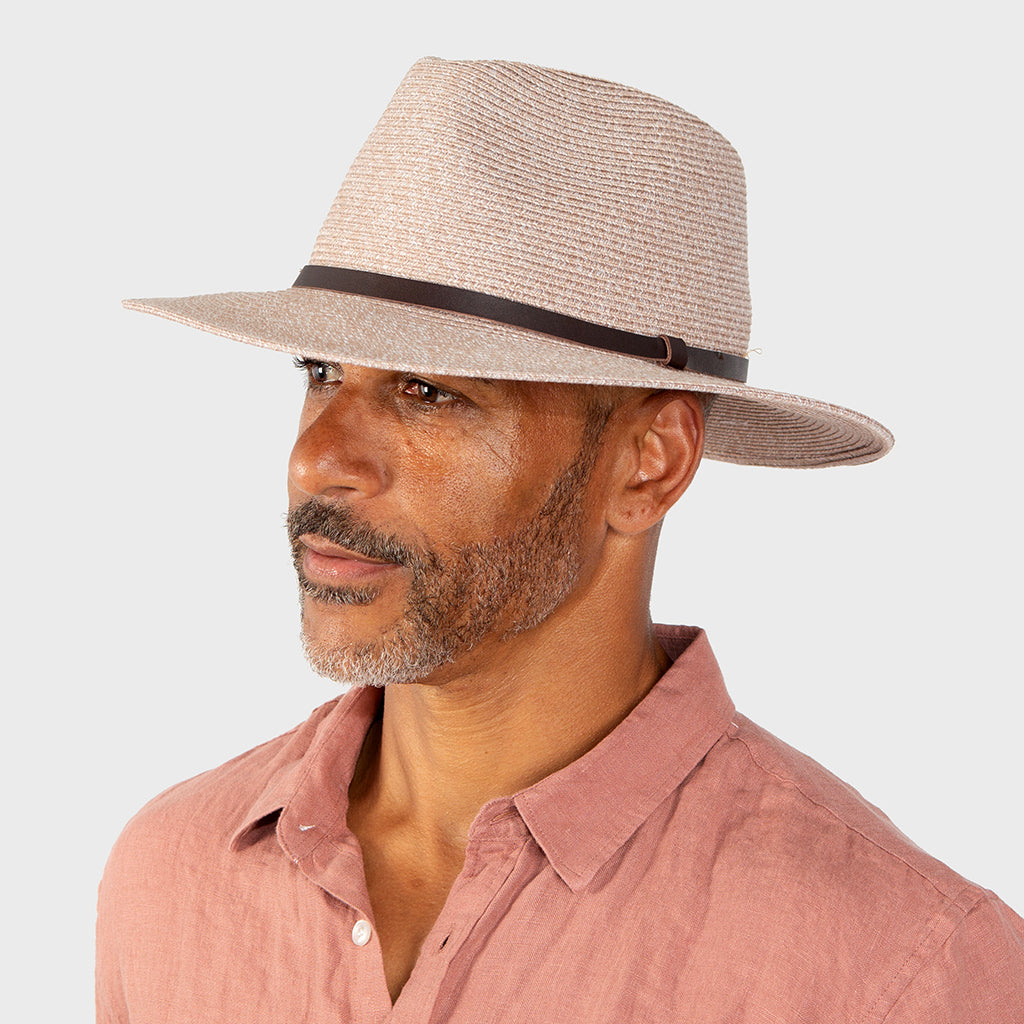  Darby Fedora Hat - Camel Mix