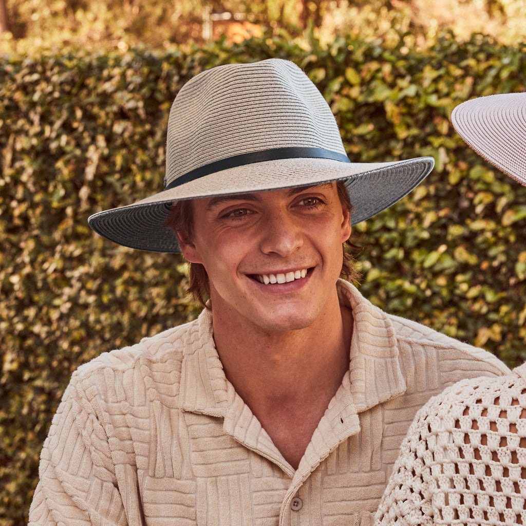 Darby Fedora Hat - Stone