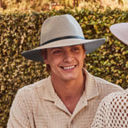  Darby Fedora Hat - Stone