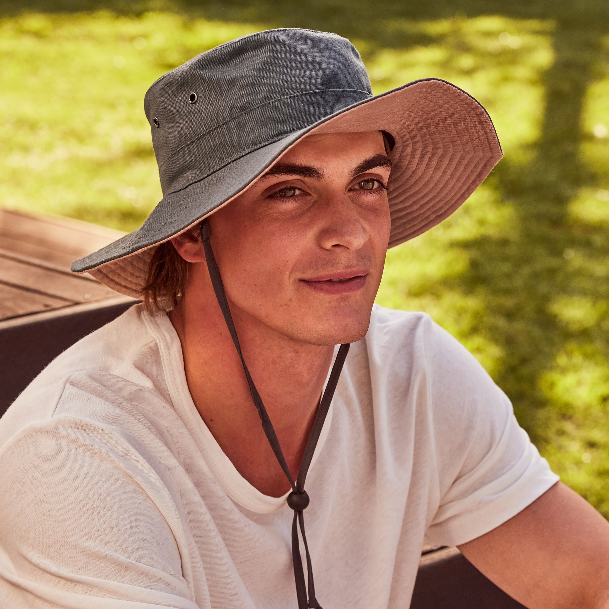  Jack Cricket Hat - Charcoal