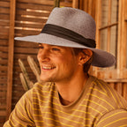  Perry Fedora Hat - Taupe